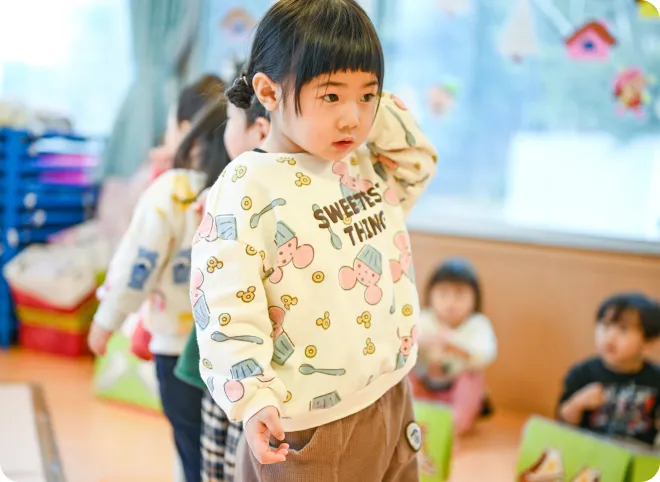 満3歳クラス・2歳児プレスクールの子どもの画像