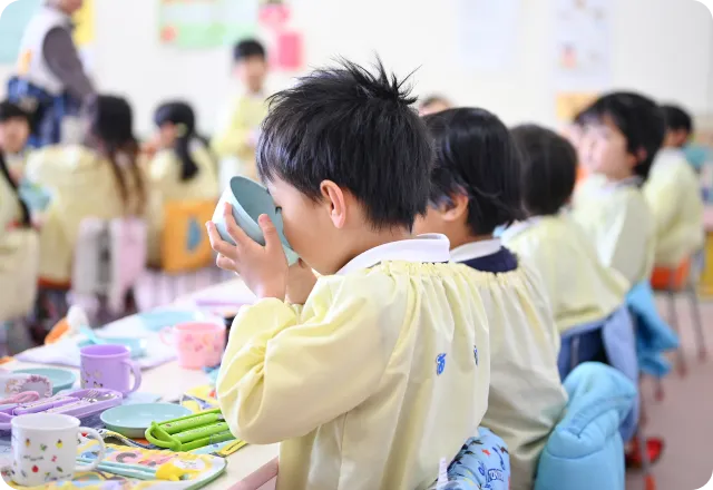 給食の様子